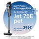 Acquista un Elettrodomestico Samsung in promozione. Jet™ 75E Pet è tua in regalo
